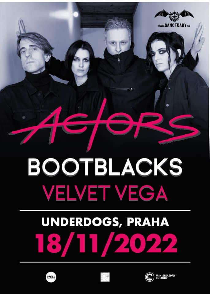 Actors (CAN), Bootblacks (USA) + special guest: Velvet Vega (ITA)