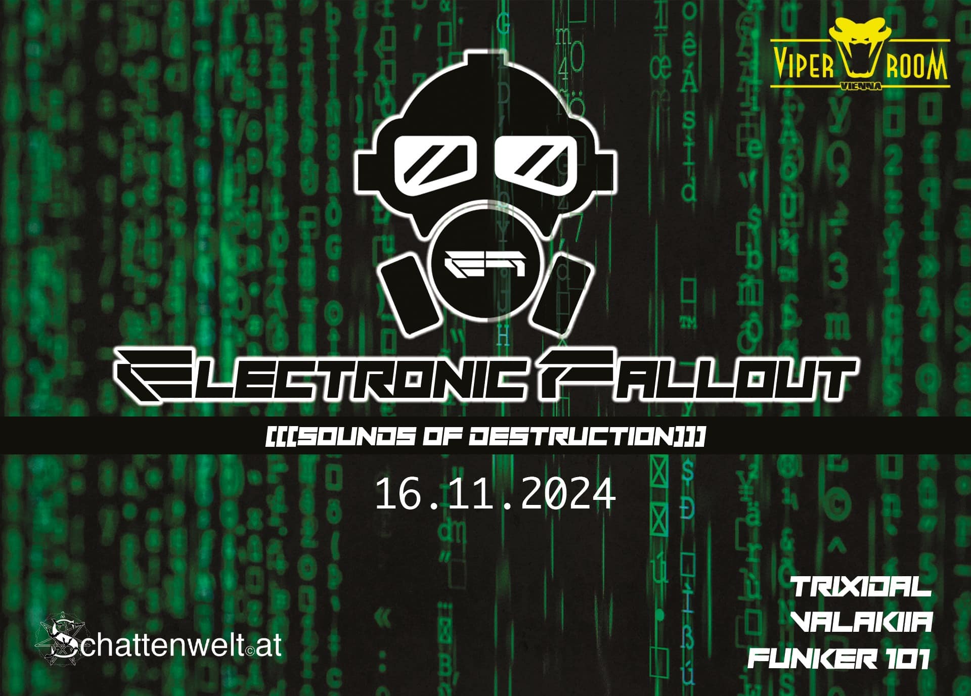 ELECTRONIC FALLOUT (((Sounds of Destruction))) - Suicide Commando Live -  Official after party