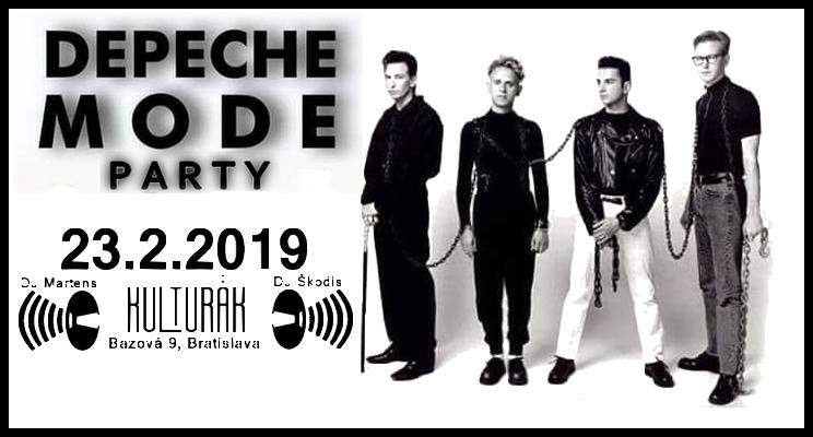 Depeche Mode Party Bratislava