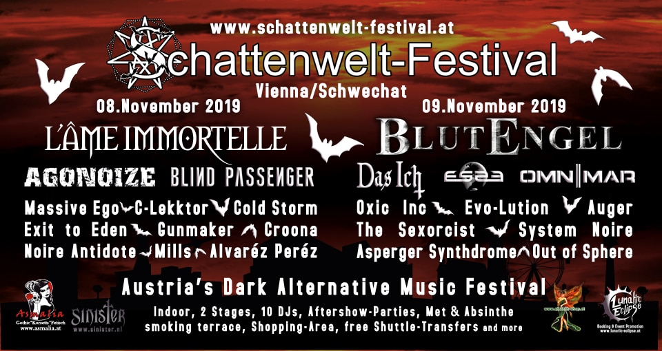 Schattenwelt Gothic Festival 2019 Wien